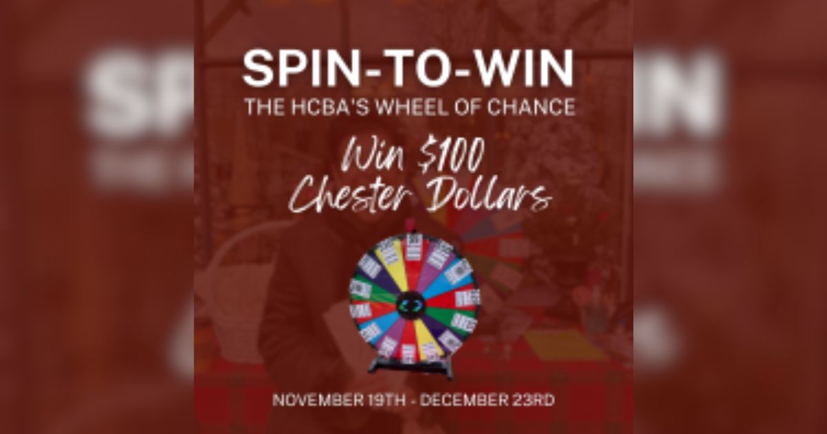 Spin to Win Wheel of Chance in Chester
