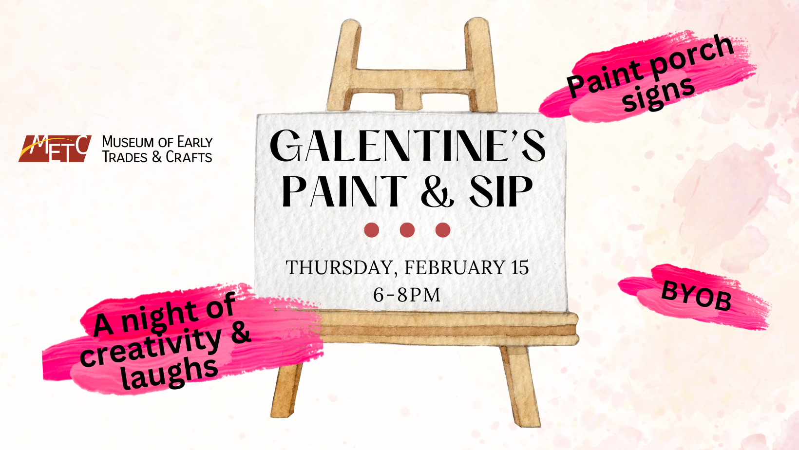 Galentine's Paint and Sip
