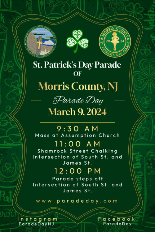 St. Patrick's Day Parade of Morris County, NJ