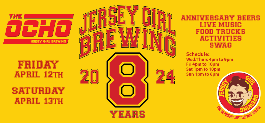 Jersey Girl Brewing 8th Anniversary Event
