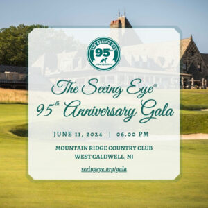 The Seeing Eye 95th Anniversary Gala event logo