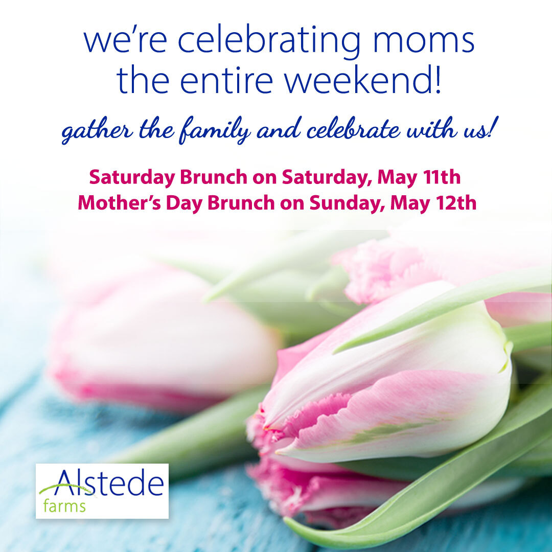 Farm to Table Mother's Day brunch flyer