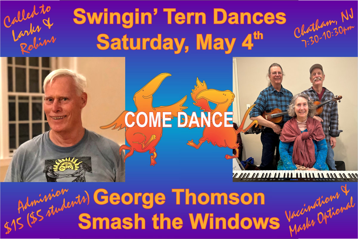 Swingin’ Tern presents: George Thomson & Smash the Windows Flyer