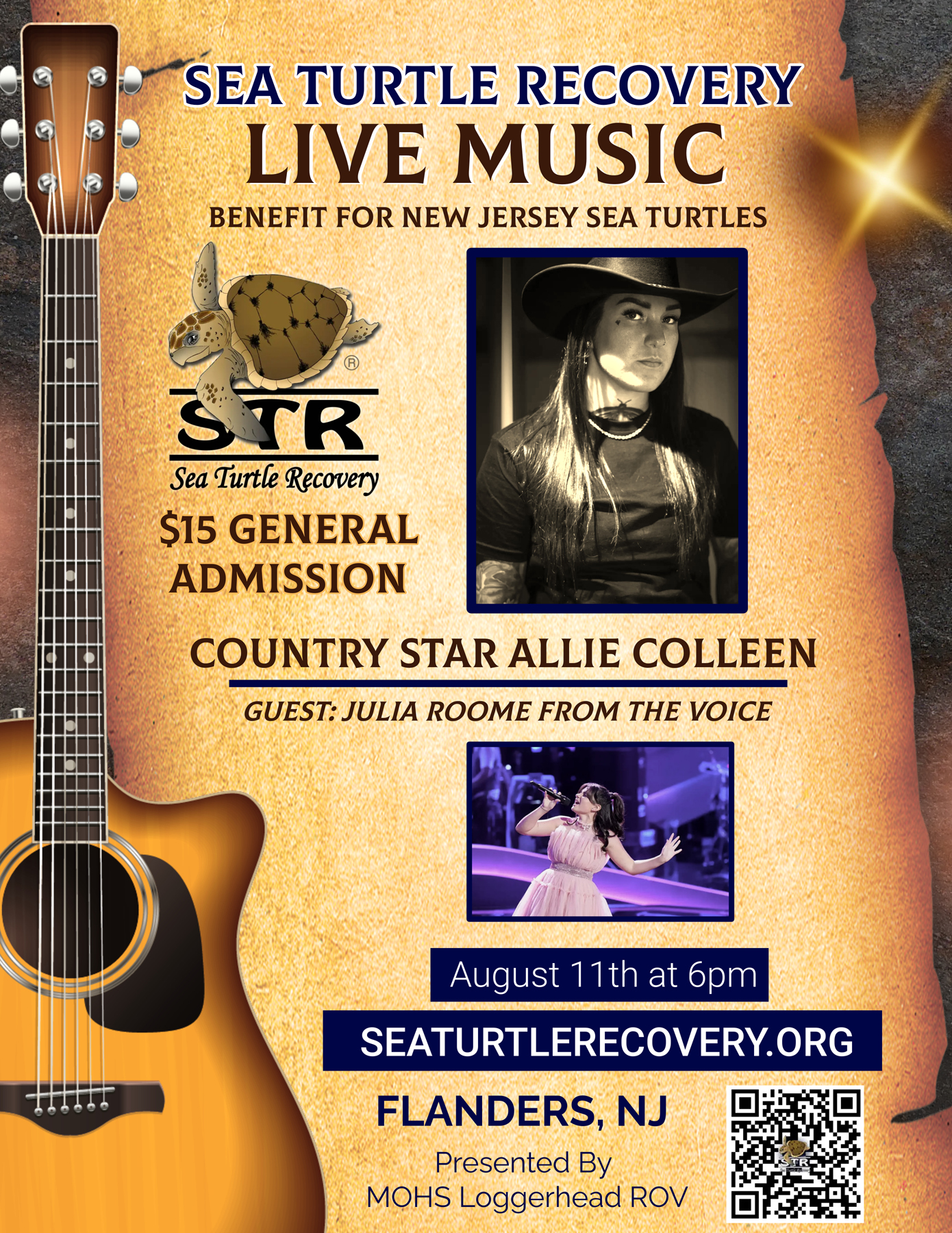 Allie Colleen Benefit Concert For Sea Turtle Recovery