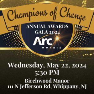 ArcMorris Champions of Change Gala flyer