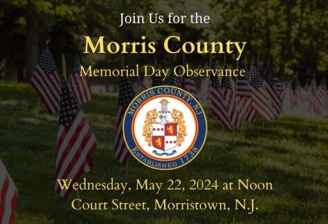 Morris County Memorial Day Observation flyer