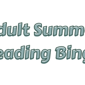 Adult Summer Reading Bingo