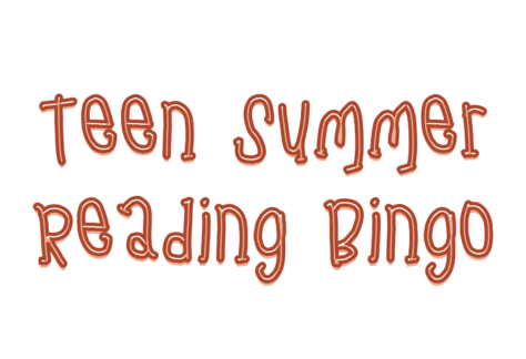 Teen Summer Reading Bingo