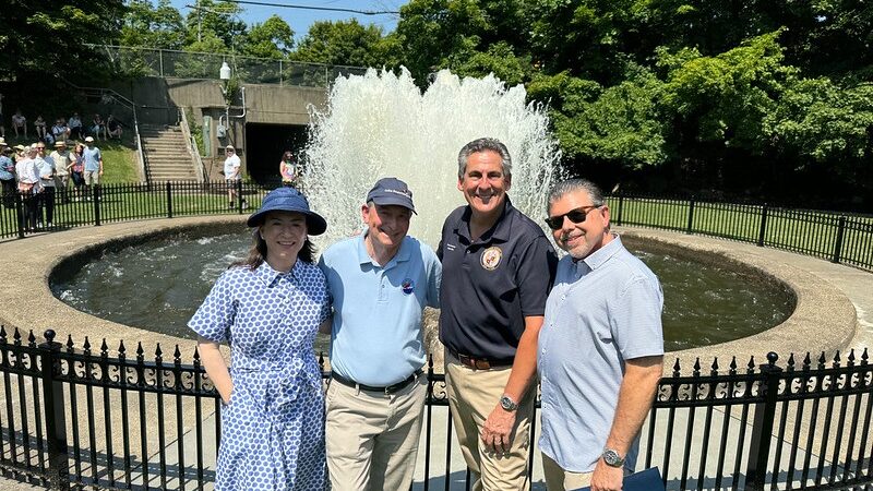 Historic Lake Hopatcong State Park Fountain Reopens - Morris County ...