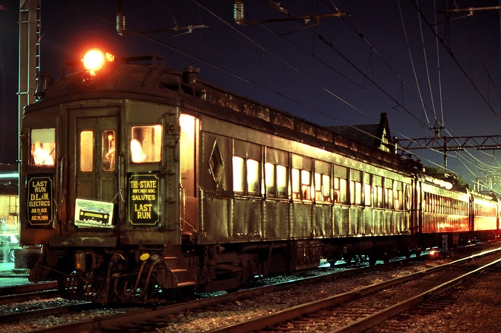 Last Run of the Lackawanna Electrics Train Ride