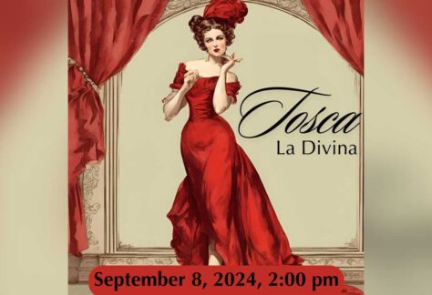 Tosca, La Divina opera flyer