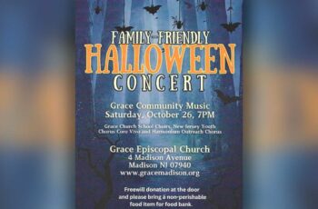 Family Friendly Halloween Concert flyer