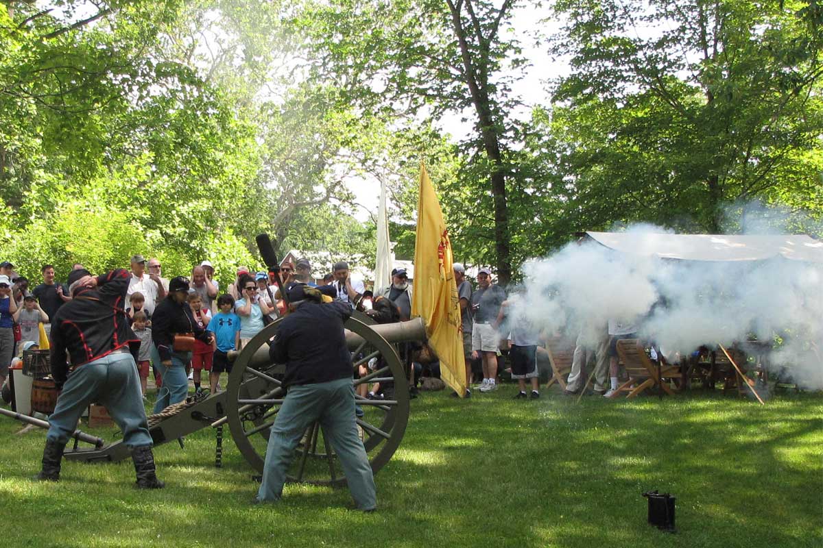 Civil War Weekend at Fosterfields photo