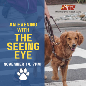 An Evening with The Seeing Eye flyer