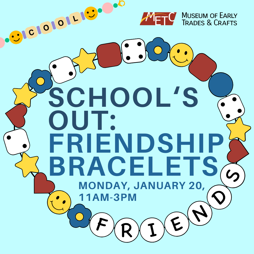 School's Out: Friendship Bracelet Making flyer