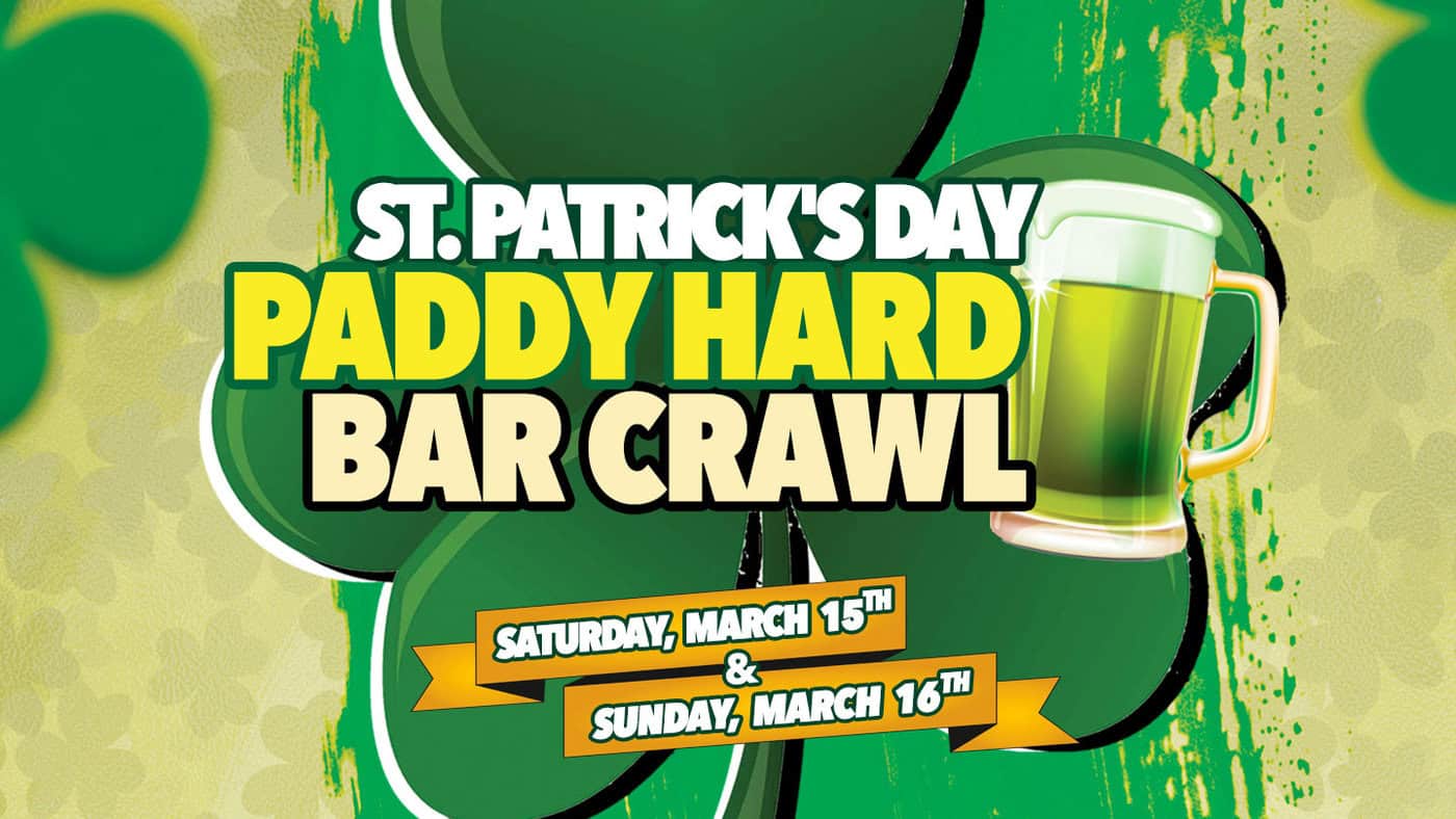 Morristown's Best St. Patrick's Day Weekend Bar Crawl flyer