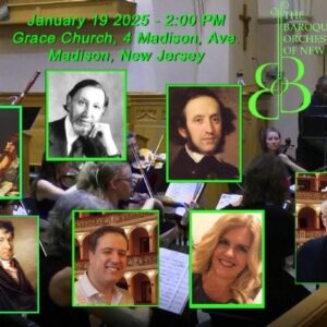 Warming Winter - Baroque Orchestra of New Jersey concert flyer