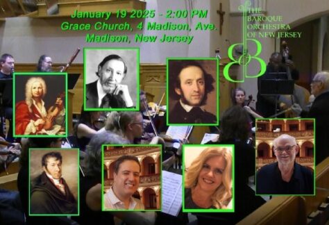 Warming Winter - Baroque Orchestra of New Jersey concert flyer