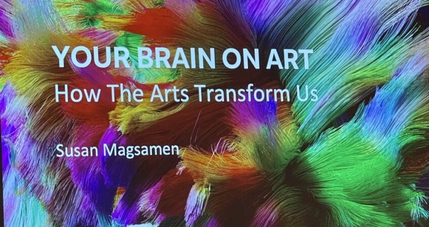 ‘Your Brain on Art’ : Best-selling author Susan Magsamen kicks off Morris Arts health push