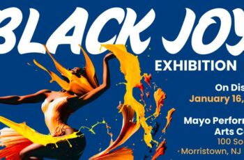 Art in the Atrium presents “Black Joy,” an all-new exhibit at MPAC’s art galleries, January 17-March 1 flyer.