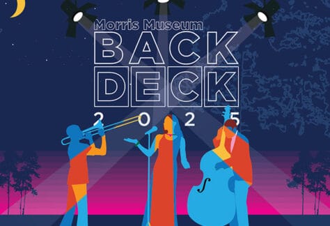 Jazz on the Back Deck at the Morris Museum 2025 flyer