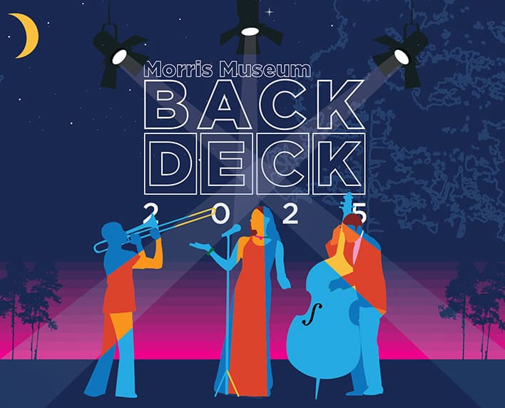 Jazz on the Back Deck at the Morris Museum 2025 flyer