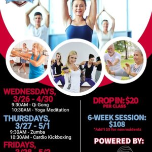 Adult Daytime Fitness Classes: Qi Gong at PAL