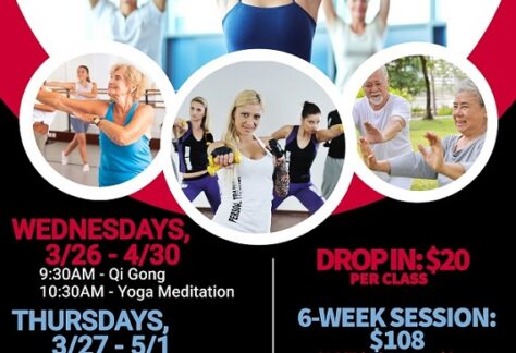 Adult Daytime Fitness Classes: Qi Gong at PAL