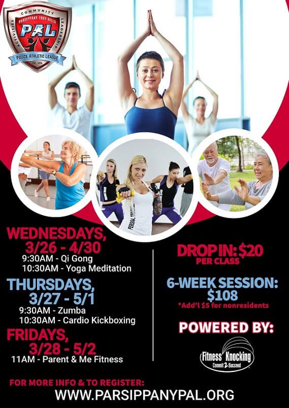 Adult Daytime Fitness Classes: Qi Gong at PAL