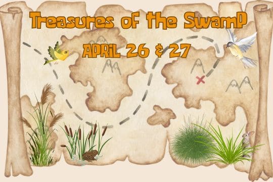 Treasures of the Swamp April 26-27, 2025 flyer
