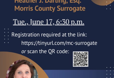 Morris County Surrogate on Wills, Trusts, & Estates (via Zoom)