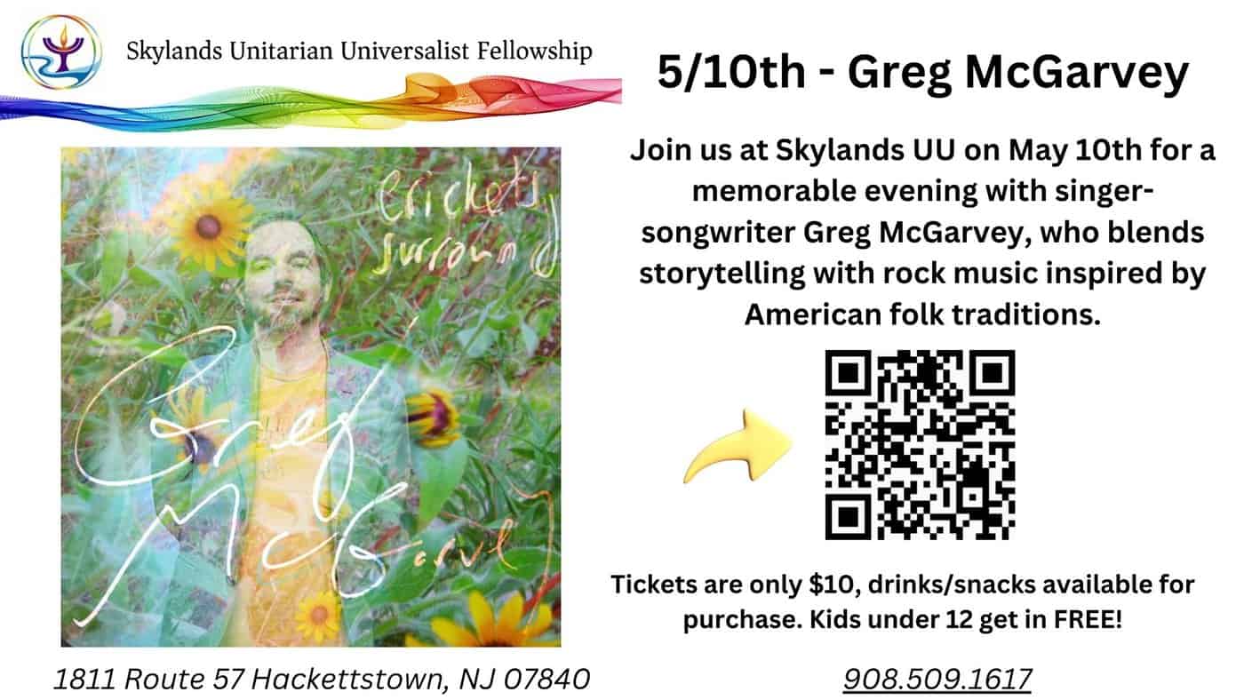 An Evening with Greg McGarvey