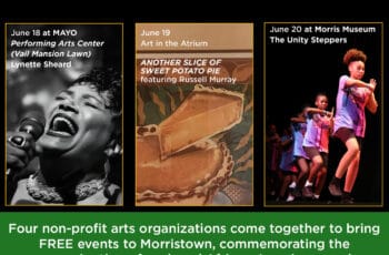 Free Juneteenth Arts Events in Morristown Ranging from a Festive Art Opening to an Outdoor Concert from June 18-20, 2025
