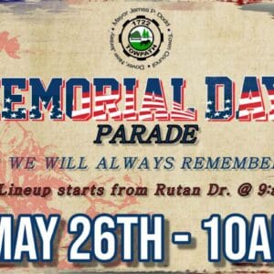 Dover Memorial Day Parade flyer