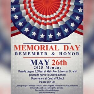 Long Hill Memorial Day Parade Flyer