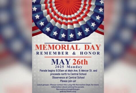 Long Hill Memorial Day Parade Flyer