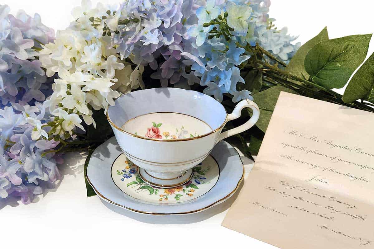 Mother’s Day Springtime Soiree at Acorn Hall teacup photo