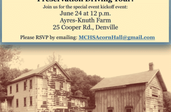 Join the Morris County Historic Preservation Driving Tour on June 24!