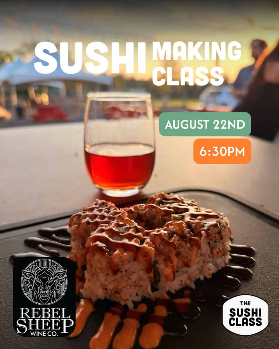 Sushi Making Workshop graphic