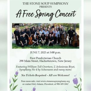 Sounds of Spring Stone Soup Symphony Concert flyer
