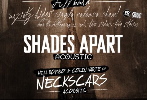 Hidden Cabins w Shades Apart and Neckscars flyer