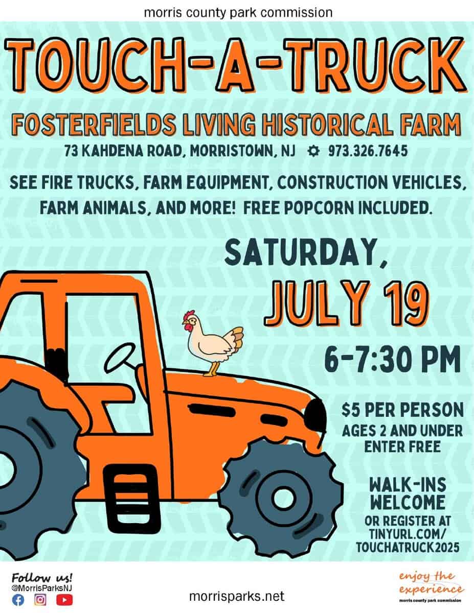 Touch a Truck Fosterfields Flyer