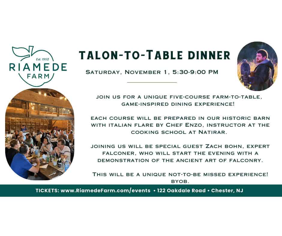 Talon To Table Dinner