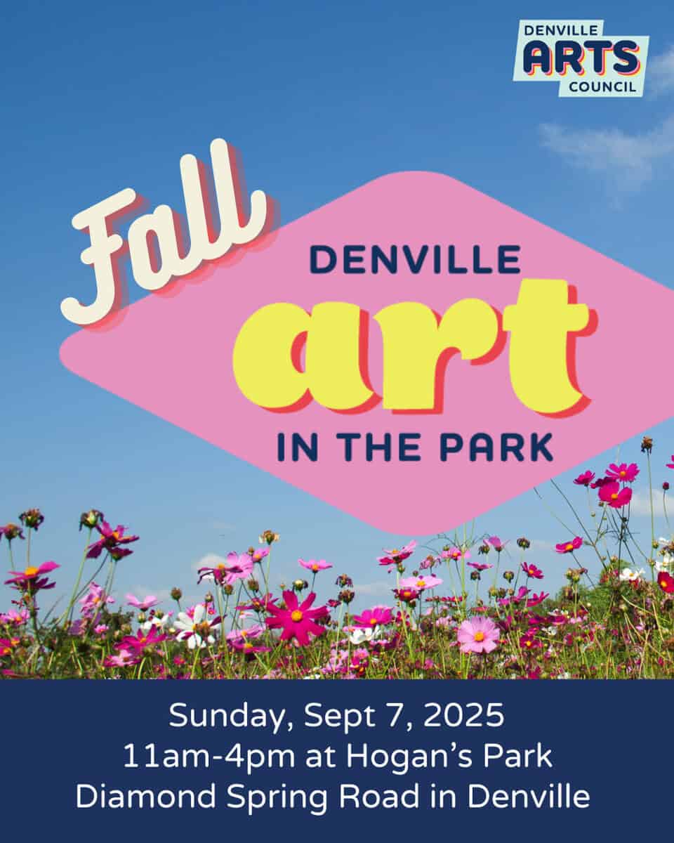 Denville Art in the Park flyer