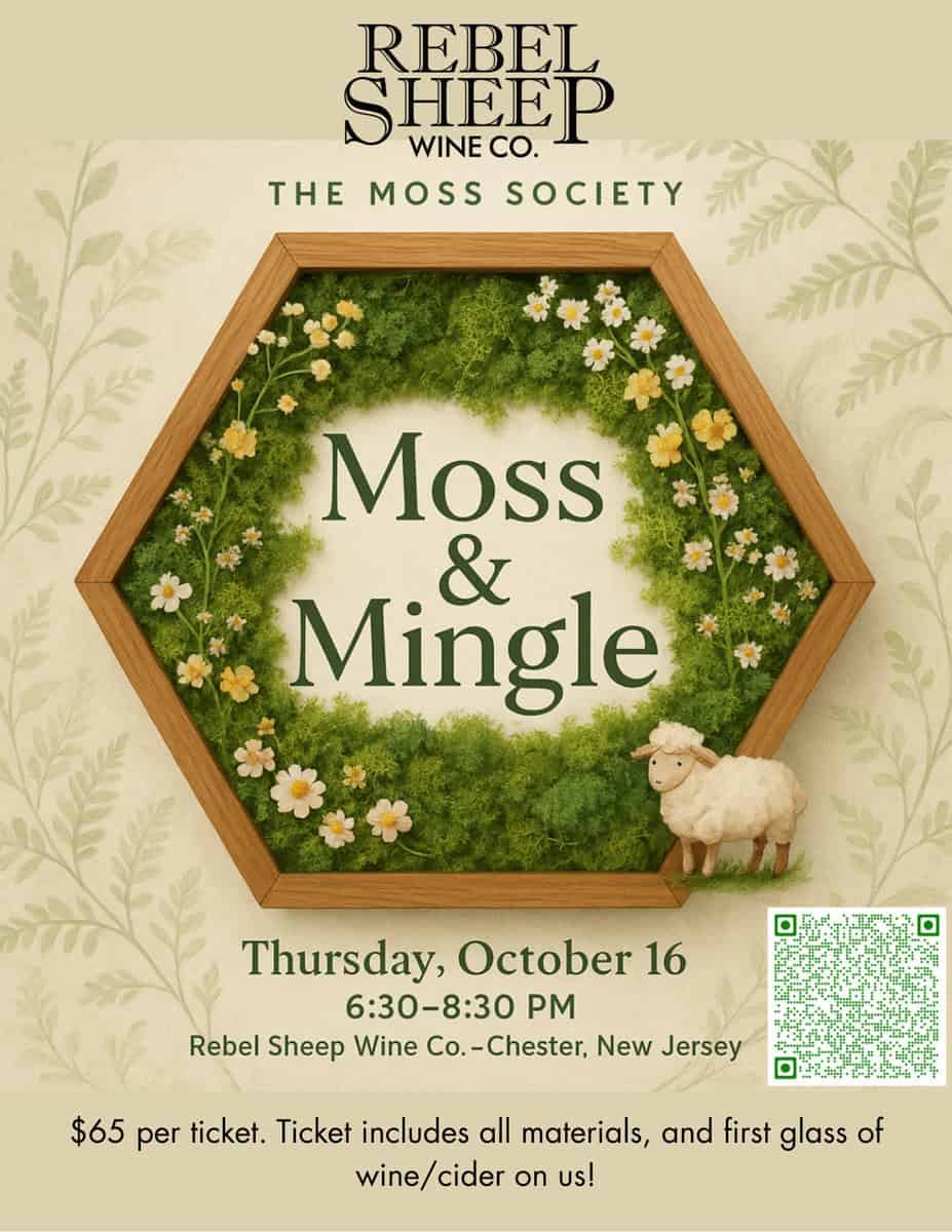 Moss and mingle flyer