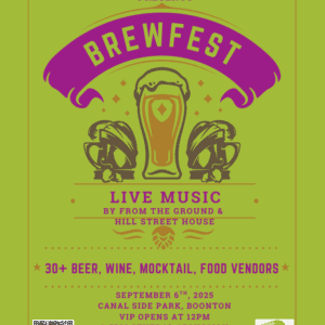 Boonton Brewfest poster