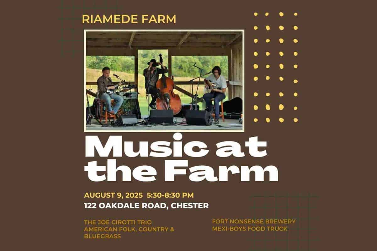 Music at Riamede Farm flyer