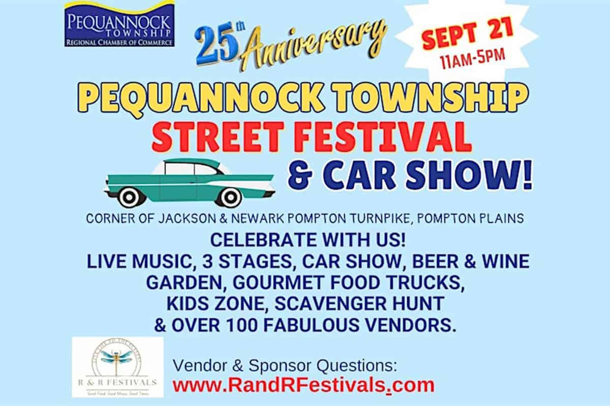 Pequannock Township Street Festival flyer
