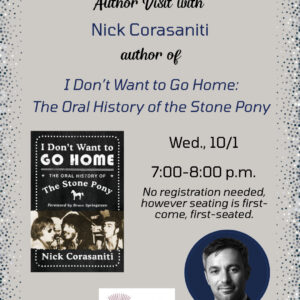 Author Visit: Nick Corasaniti