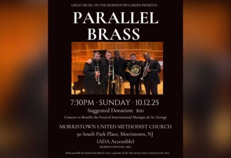 Parallel Brass concert flyer